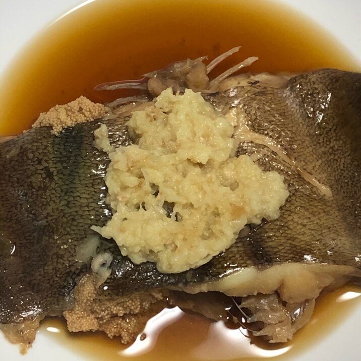 簡単カレイの煮付け